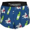 ChicknLegs Men's Blue Sharks 2" Split Shorts