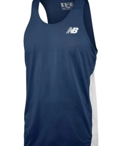 New Balance Men's Athletics Singlet (True Navy)