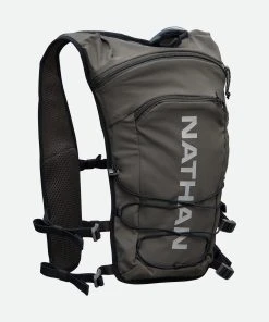 Nathan QuickStart 2.0 6 Liter Hydration Pack (Charcoal/Reflective Silver)