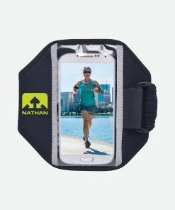 Nathan Super 5K Smartphone Armband (Black/Sulfur Spring)