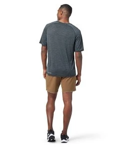 Smartwool Men's Merino Sport Ultralite Short Sleeve (010 - Charcoal Heather) -New balance-shop SW016544010 3 p