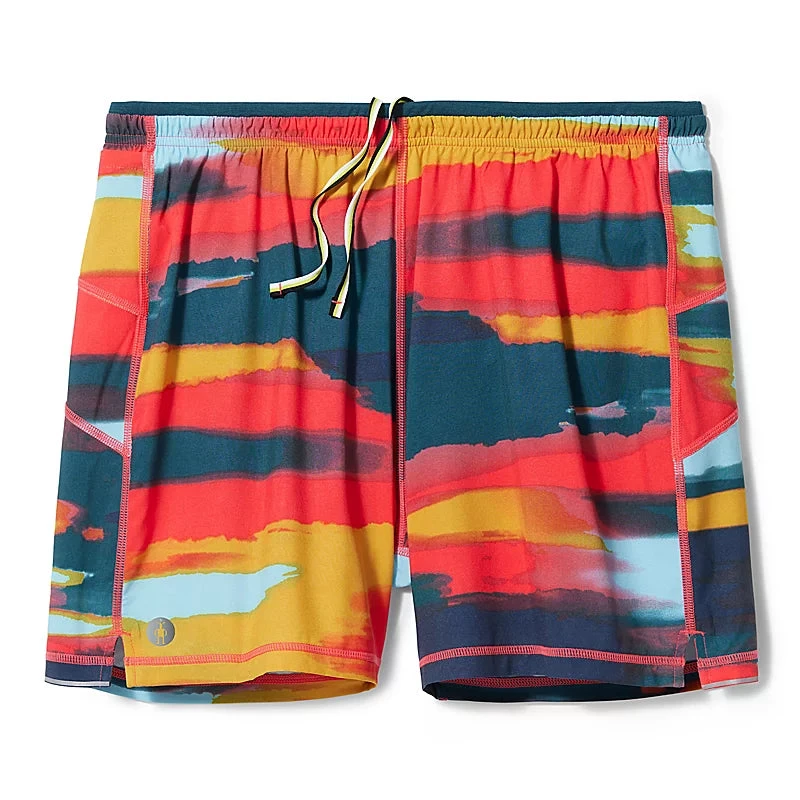 Smartwool Men's Active Lined 5" Short (L55 - Carnival Horizon Print) 1 Smartwool Men's Active Lined 5" Short (L55 - Carnival Horizon Print)
