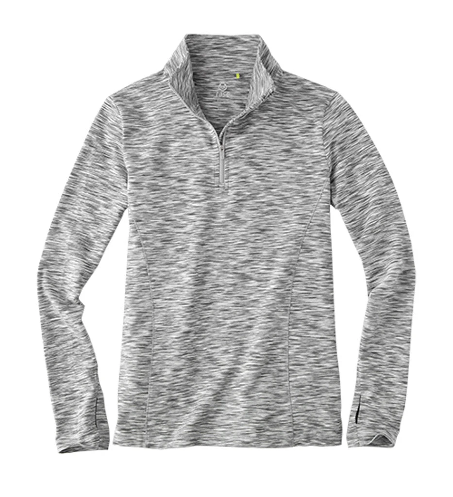 TASC Women's NOLA Quarter Zip (Alloy Space Dye) 1 TASC Women's NOLA Quarter Zip (Alloy Space Dye)