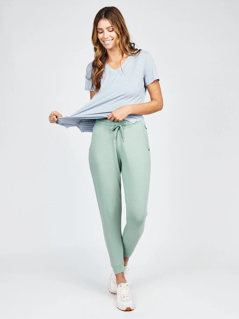 TASC Women's Varsity Jogger W (317 - SAGE) 2 TASC Women's Varsity Jogger W (317 - SAGE) - Image 2