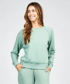 TASC Women's Varsity Sweatshirt (317 - Sage)