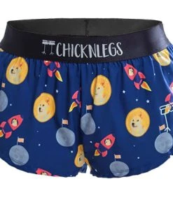 ChicknLegs Women's Crypto 1.5" Split Shorts