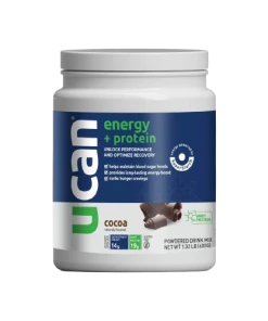 UCan Performance Energy+Protien Powder (12 Serving) -New balance-shop cocoa energy protein tub front removebg preview
