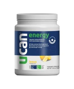 UCan Performance Energy Powder (30 Serving) -New balance-shop lemon energy tub front