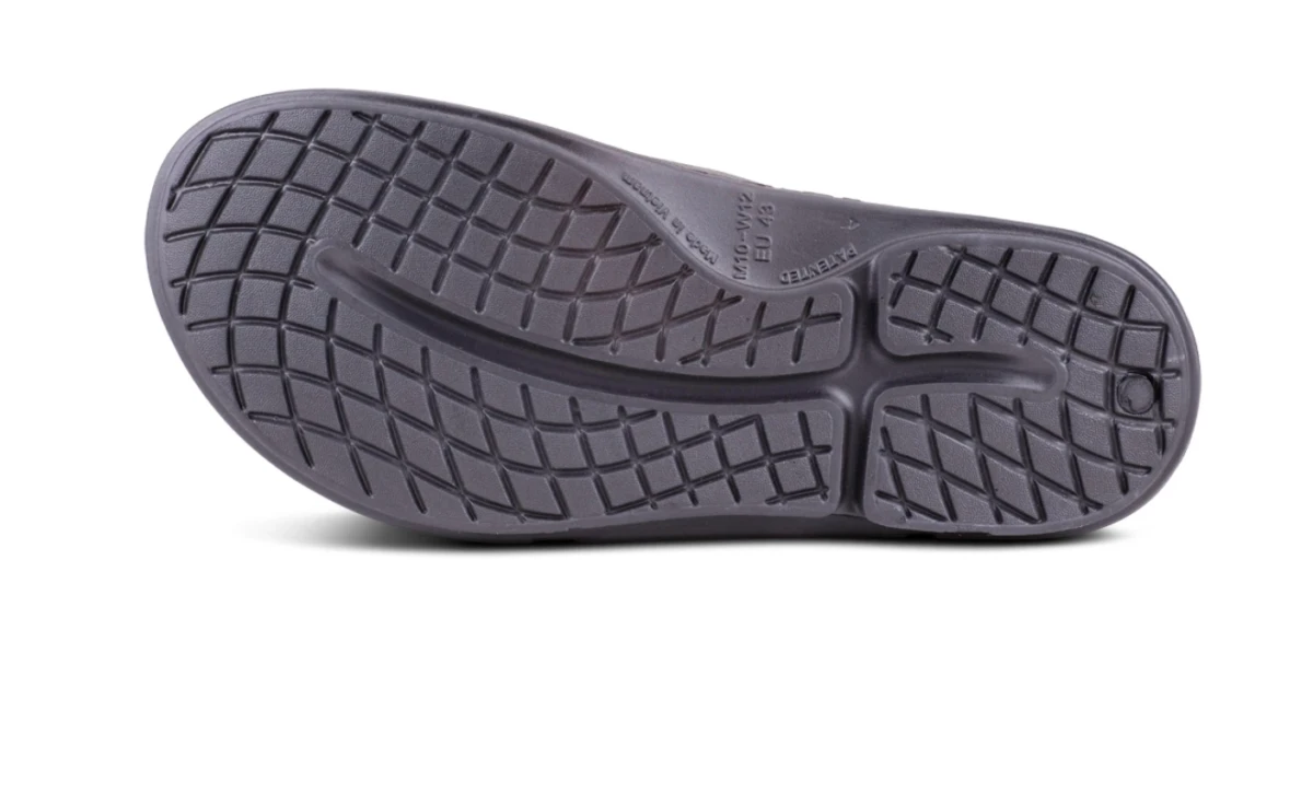 Men's Oofos OOahh Sport Flex - 1550-BLK 2 Men's Oofos OOahh Sport Flex - 1550-BLK - Image 2