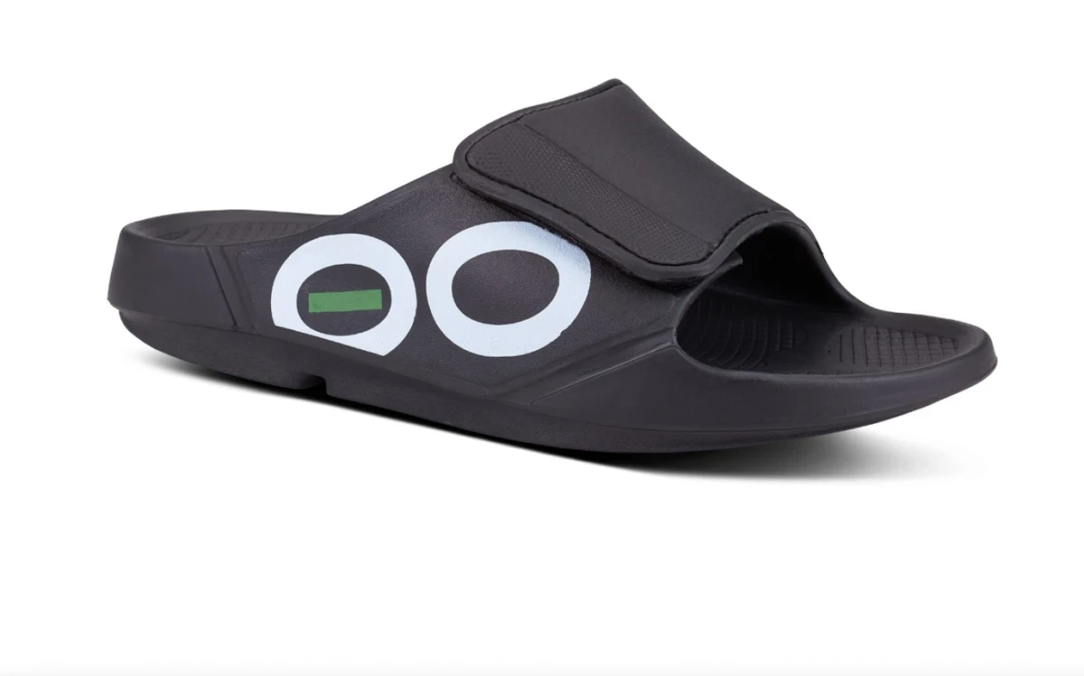 Men's Oofos OOahh Sport Flex - 1550-BLK 4 Men's Oofos OOahh Sport Flex - 1550-BLK - Image 4