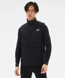 New Balance Men's NB Heat Grid Vest (BK - Black)