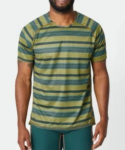 Janji Helio Tech Tee (Geo Stripe)