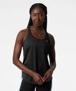 New Balance Women's Accelerate Tank (BK - Black)