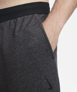 Nike Men's Yoga Pants (010 - Black/Heather/Black) -New balance-shop yoga mens pants FCVVZG 3